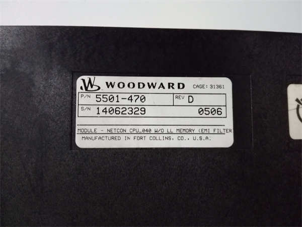 5501-470 WOODWARD 